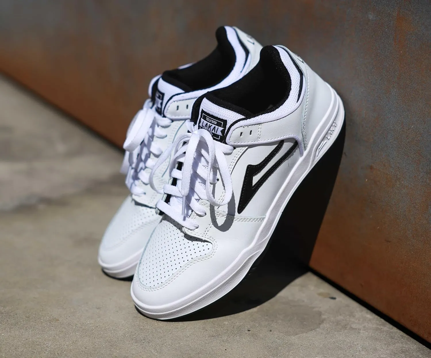 Lakai Mens Telford Low Skateboarding Shoe