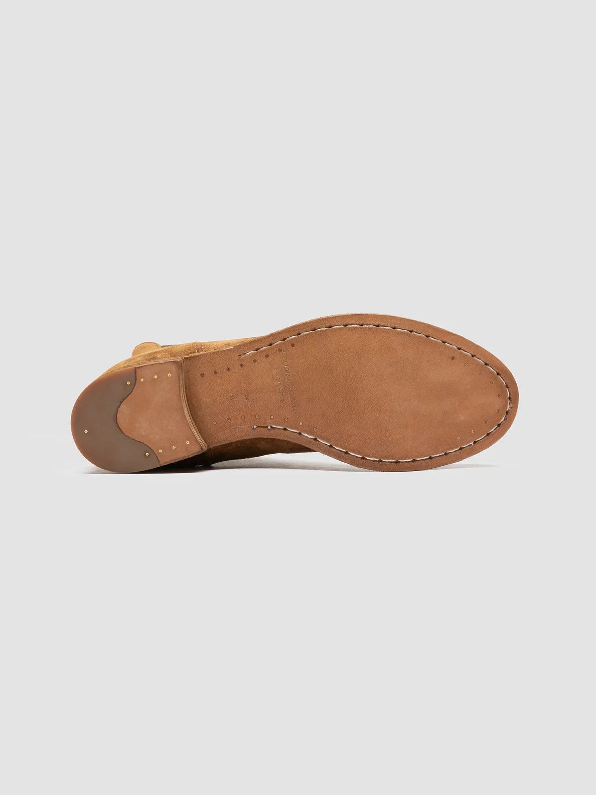 LEXIKON 551 - Brown Suede Zipped Boots