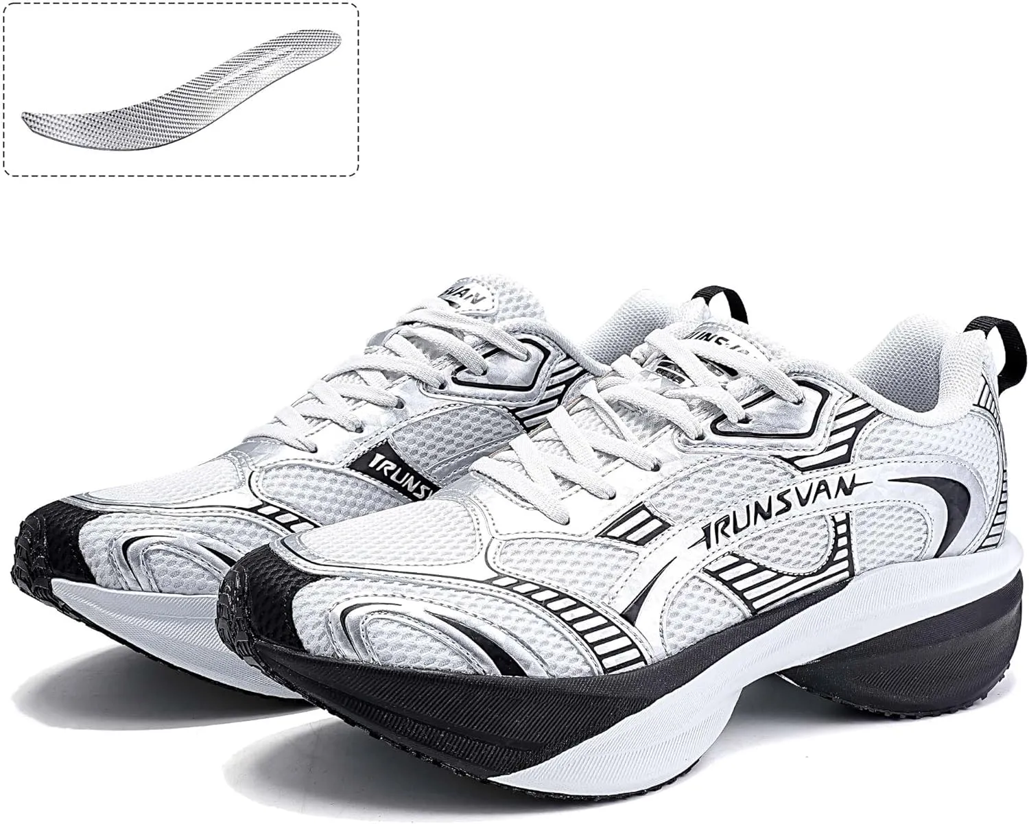Men's and Women's Carbon Plate Running Shoes  Lightweight Cushioned Sneakers for Road Running, Jogging, Walking, Daily Fitness and Commuting