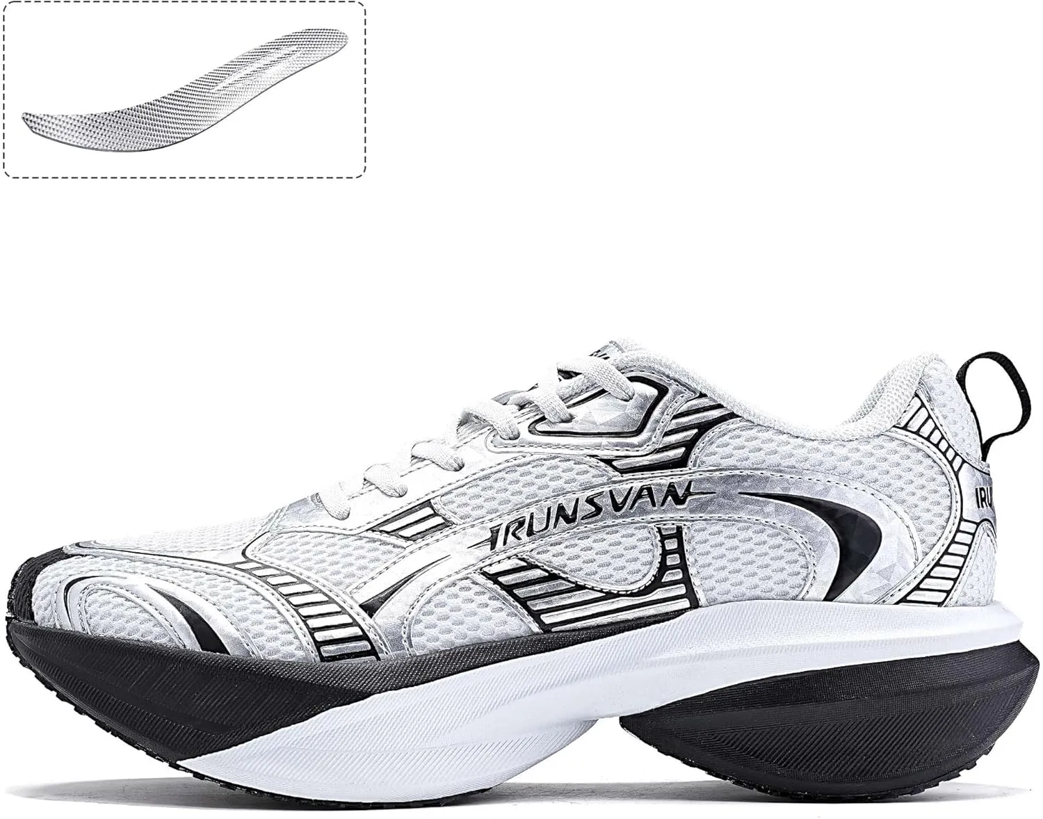 Men's and Women's Carbon Plate Running Shoes  Lightweight Cushioned Sneakers for Road Running, Jogging, Walking, Daily Fitness and Commuting