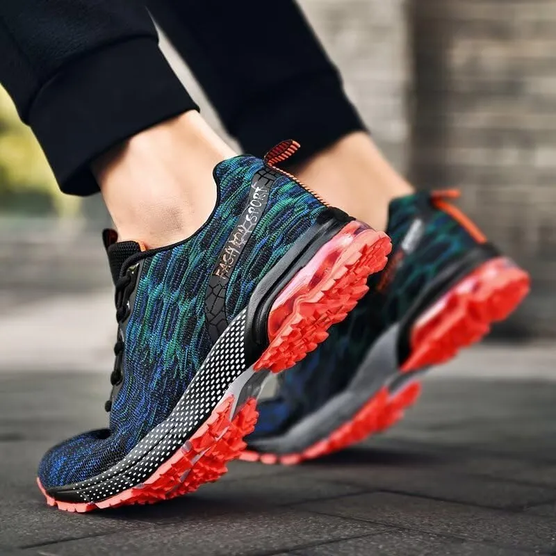 Men's Athletic Air Walking Shoes Workout Shock Absorbing Non Slip Running Shoes for Men Cushioned Sneakers