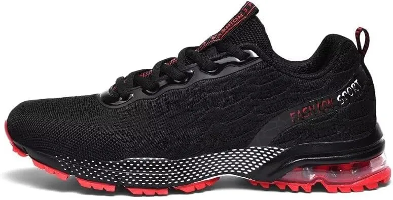 Men's Athletic Air Walking Shoes Workout Shock Absorbing Non Slip Running Shoes for Men Cushioned Sneakers
