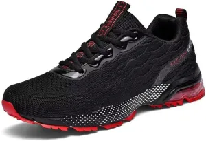 Men's Athletic Air Walking Shoes Workout Shock Absorbing Non Slip Running Shoes for Men Cushioned Sneakers