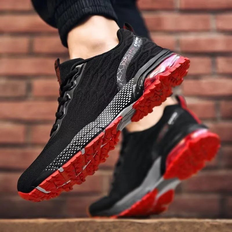 Men's Athletic Air Walking Shoes Workout Shock Absorbing Non Slip Running Shoes for Men Cushioned Sneakers