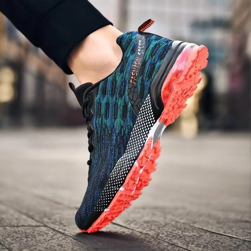 Men's Athletic Air Walking Shoes Workout Shock Absorbing Non Slip Running Shoes for Men Cushioned Sneakers