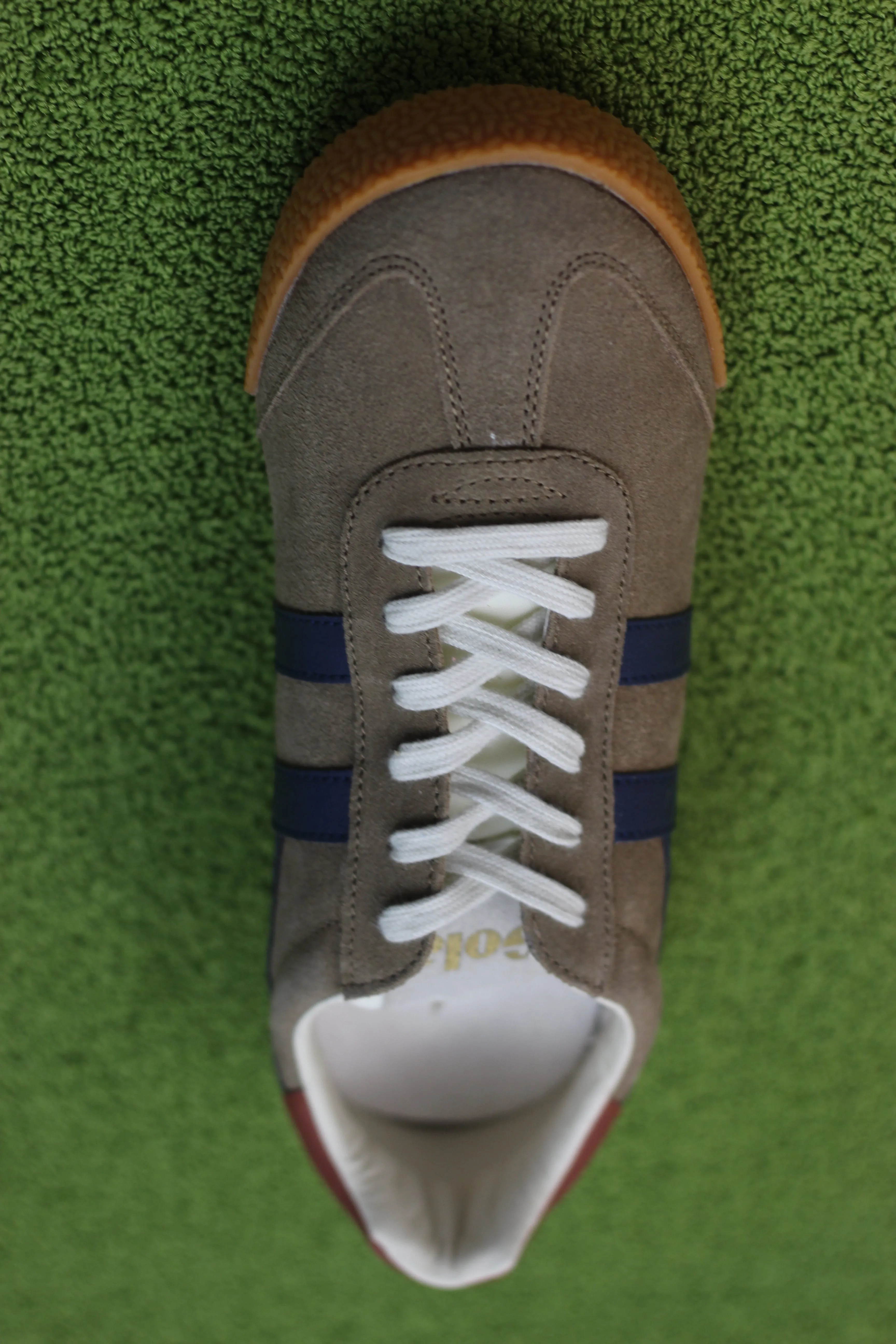 Men's Elan Sneaker  - Tobacco/Navy Suede/Leather