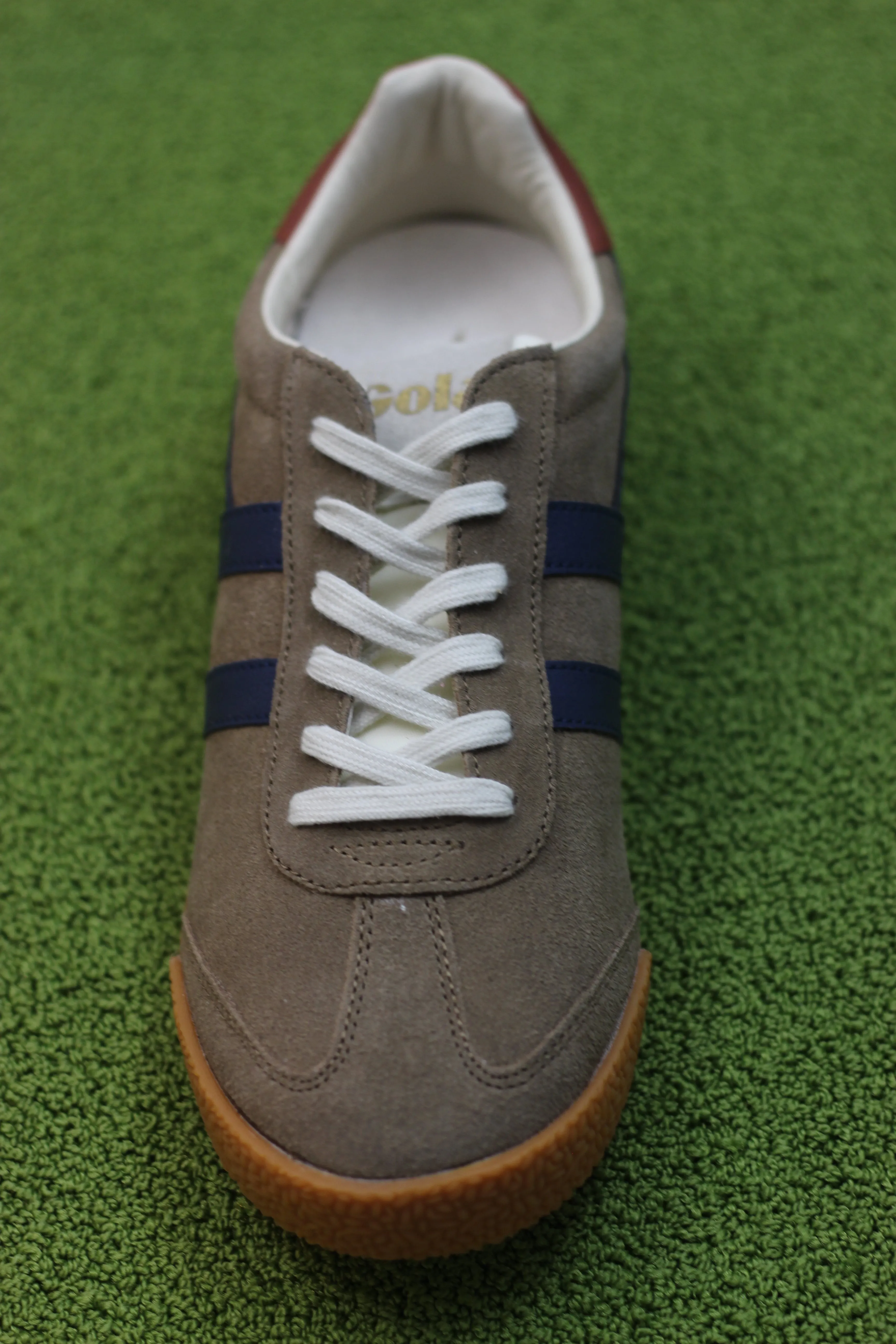 Men's Elan Sneaker  - Tobacco/Navy Suede/Leather