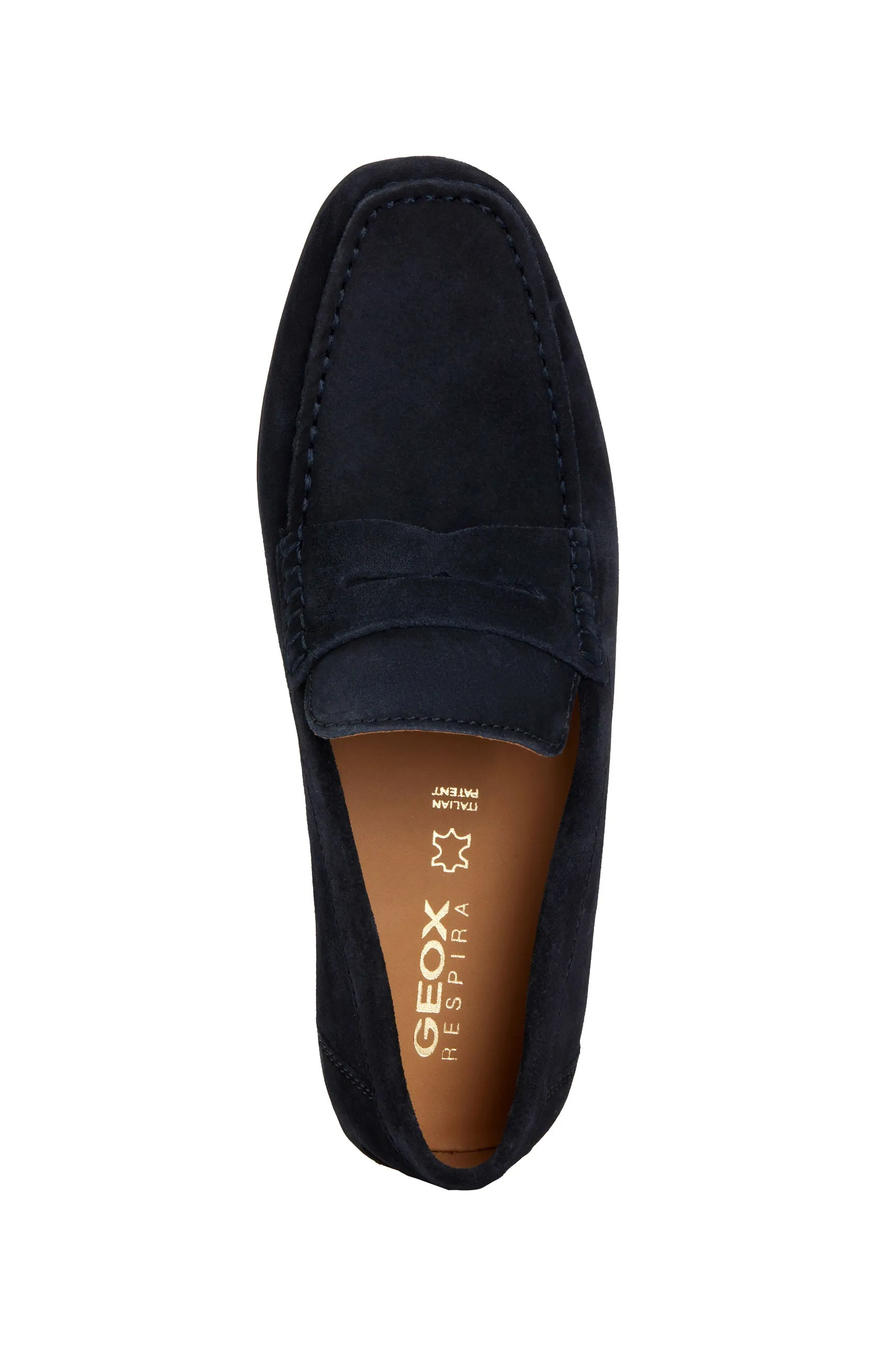 Mens Kosmopolis Suede   Grip Loafers - Navy