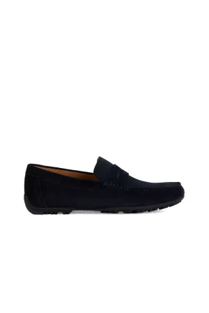 Mens Kosmopolis Suede   Grip Loafers - Navy