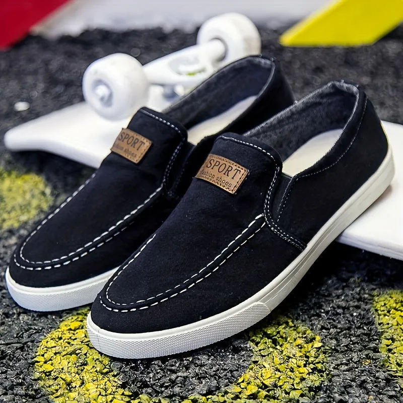 Men's Loafers Casual Shoes With PVC Sole | Light Blue Or Grey