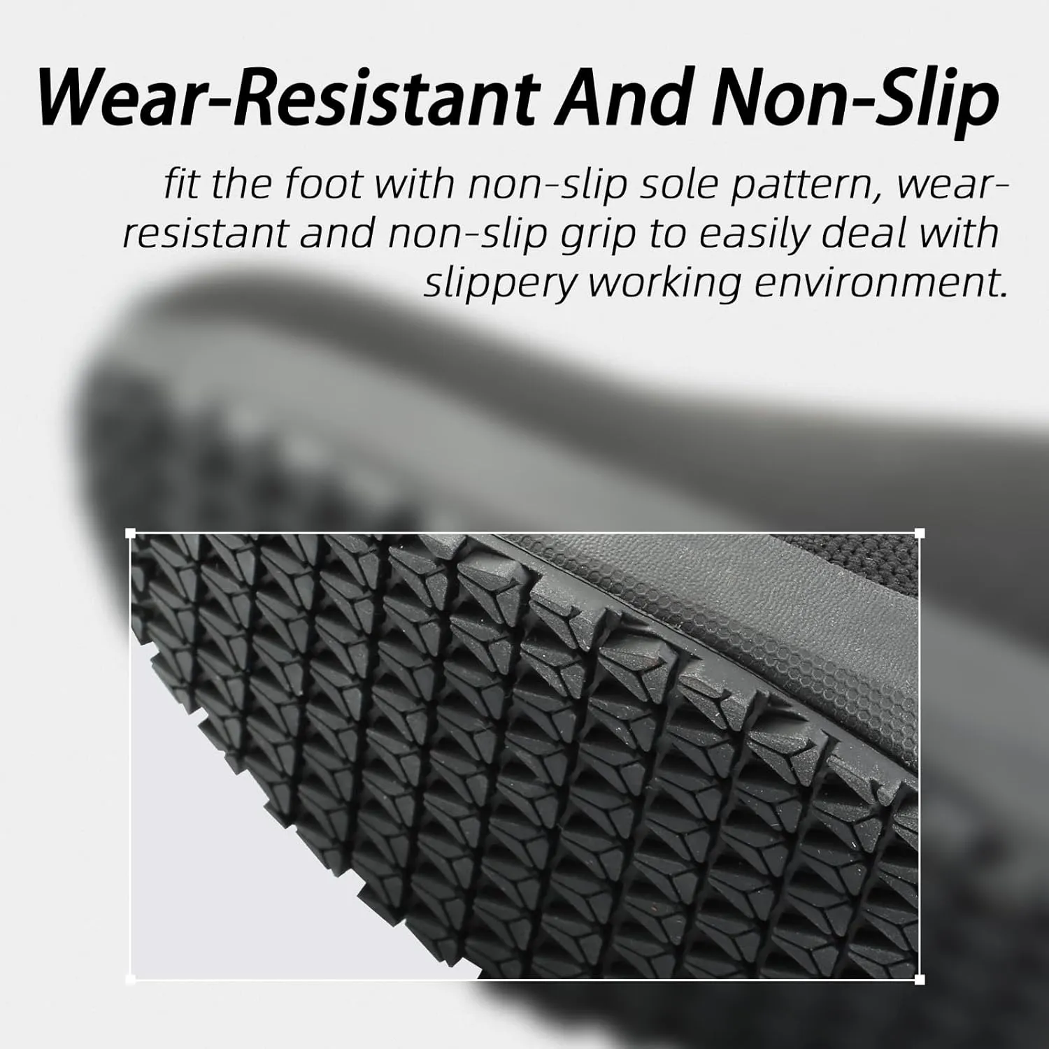 Men's Non Slip Work Shoes Restaurant Waterproof Chef Shoe for Kitchen Hospital Slip-Resistant Air Cushion Sneakers with Easy-Clean Modern Design Breathable Lightweight