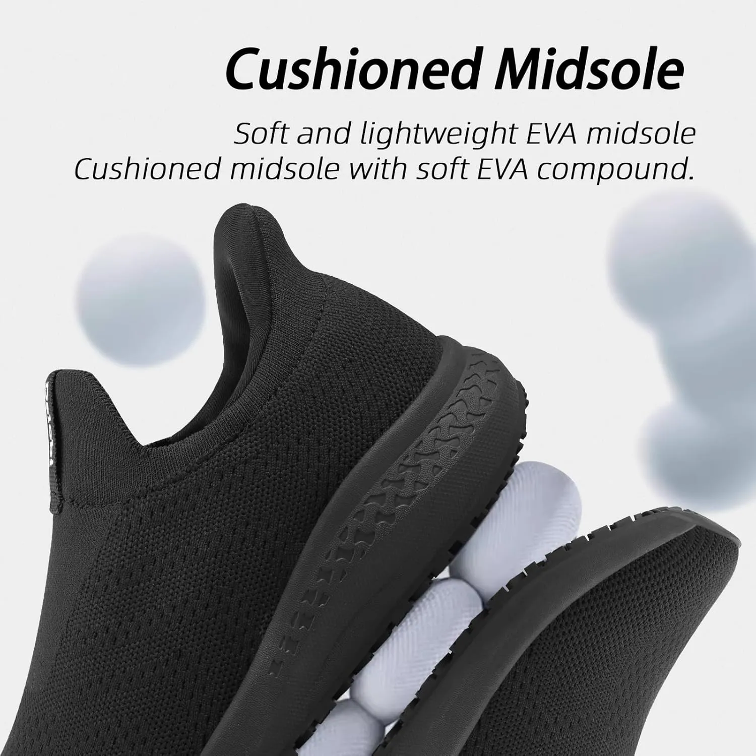 Men's Non Slip Work Shoes Restaurant Waterproof Chef Shoe for Kitchen Hospital Slip-Resistant Air Cushion Sneakers with Easy-Clean Modern Design Breathable Lightweight