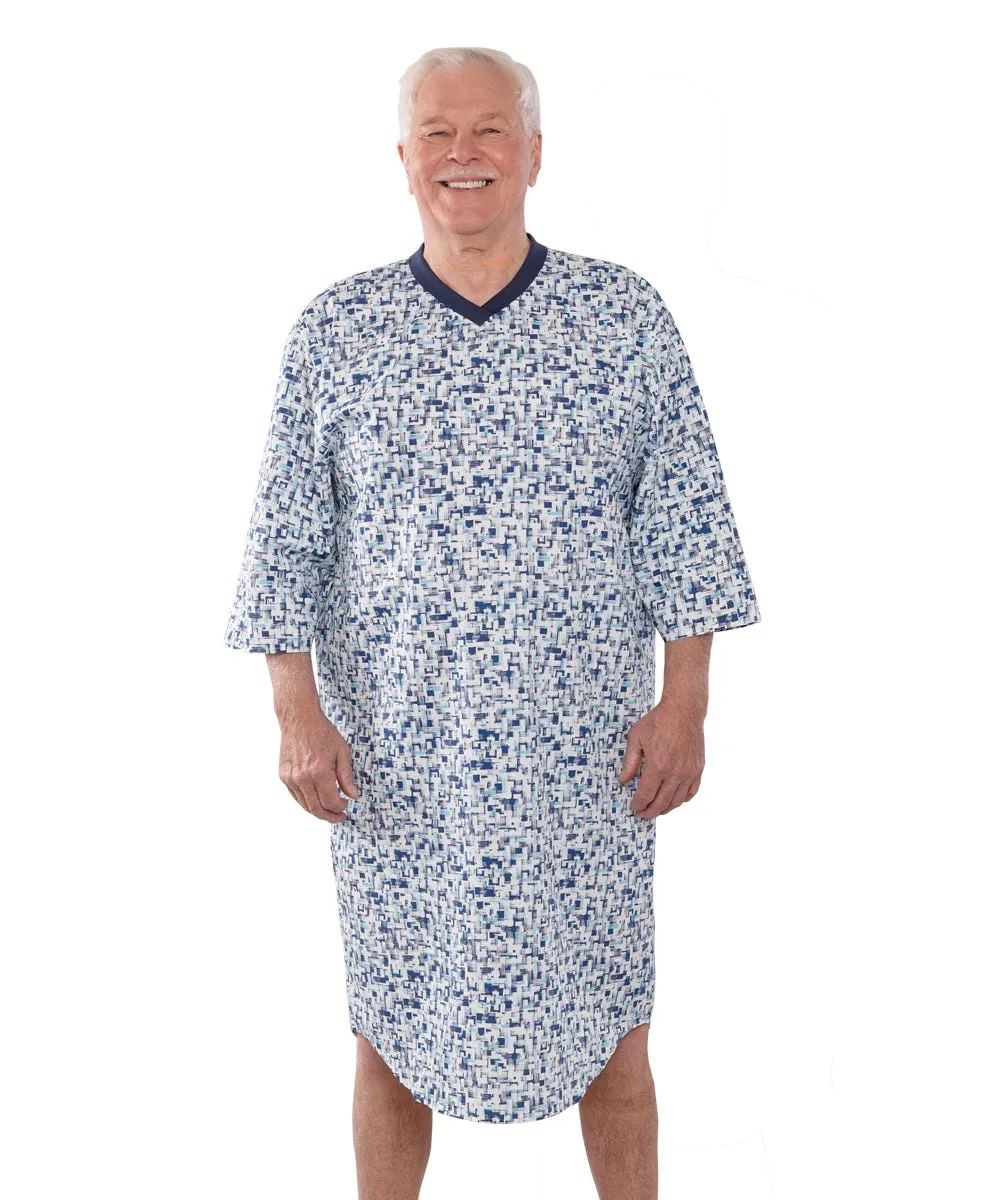 Men's Poly-Cotton Hospital Gown