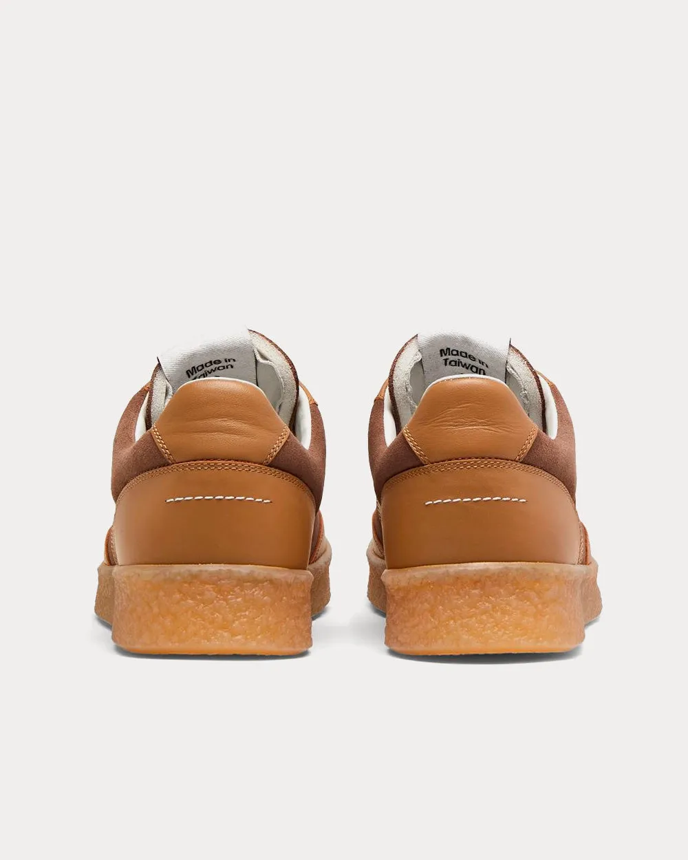 MM6 Court Brown Low Top Sneakers