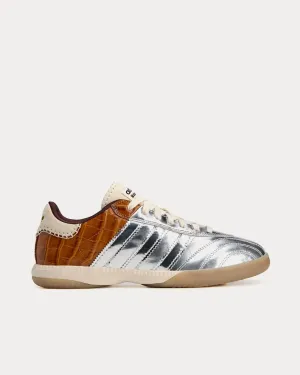 MN Samba Silver Metallic / Silver Metallic / Easy Yellow Low Top Sneakers