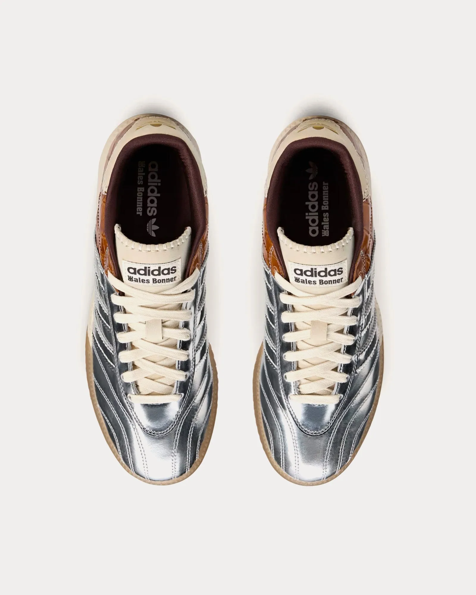 MN Samba Silver Metallic / Silver Metallic / Easy Yellow Low Top Sneakers