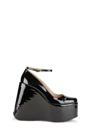 Munoz Wedge Heels - Black
