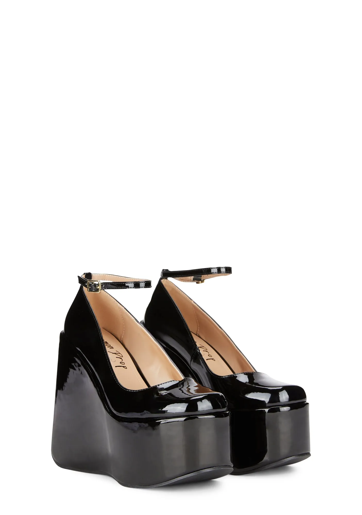Munoz Wedge Heels - Black