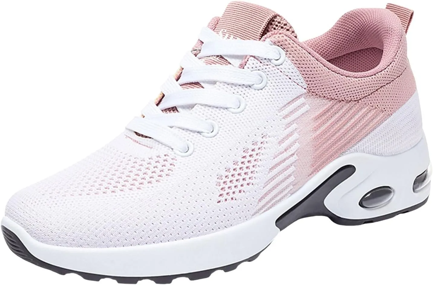 Musabela Orthopedic Shoes for Women Comfortwear Ortho Shoes for Women Plantar Fasciitis Walking Tennis Shoe Arch Support Air Cushion Running Shoe Mesh Breathable Gym Work Fashion Stretch Sneakers