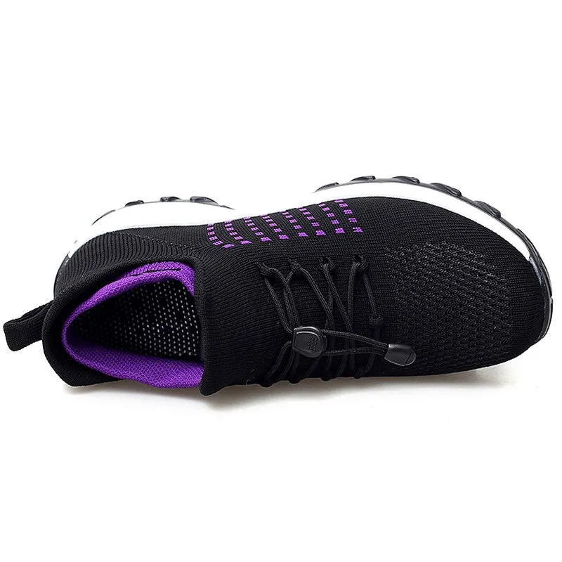Nanccy - Breathable Mesh Tenis Ladies Shoes for Sock Sneakers
