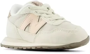 New Balance Kids 237 Bungee Sneaker, TURTLEDOVE/VINTAGE ROSE, 9 W Toddler (1-4 Years)