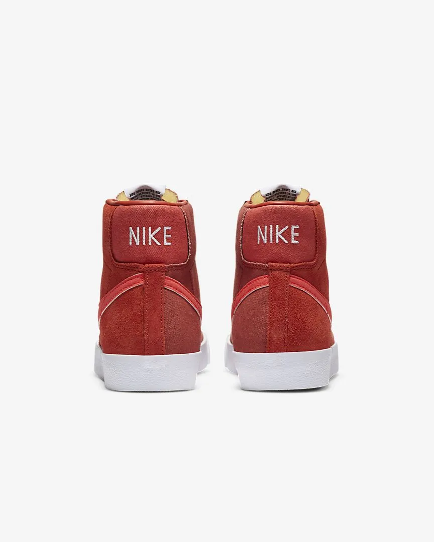 Nike Blazer Mid 77 Vintage Suede Mix Mantra Orange Bright Crimson CZ4609-800