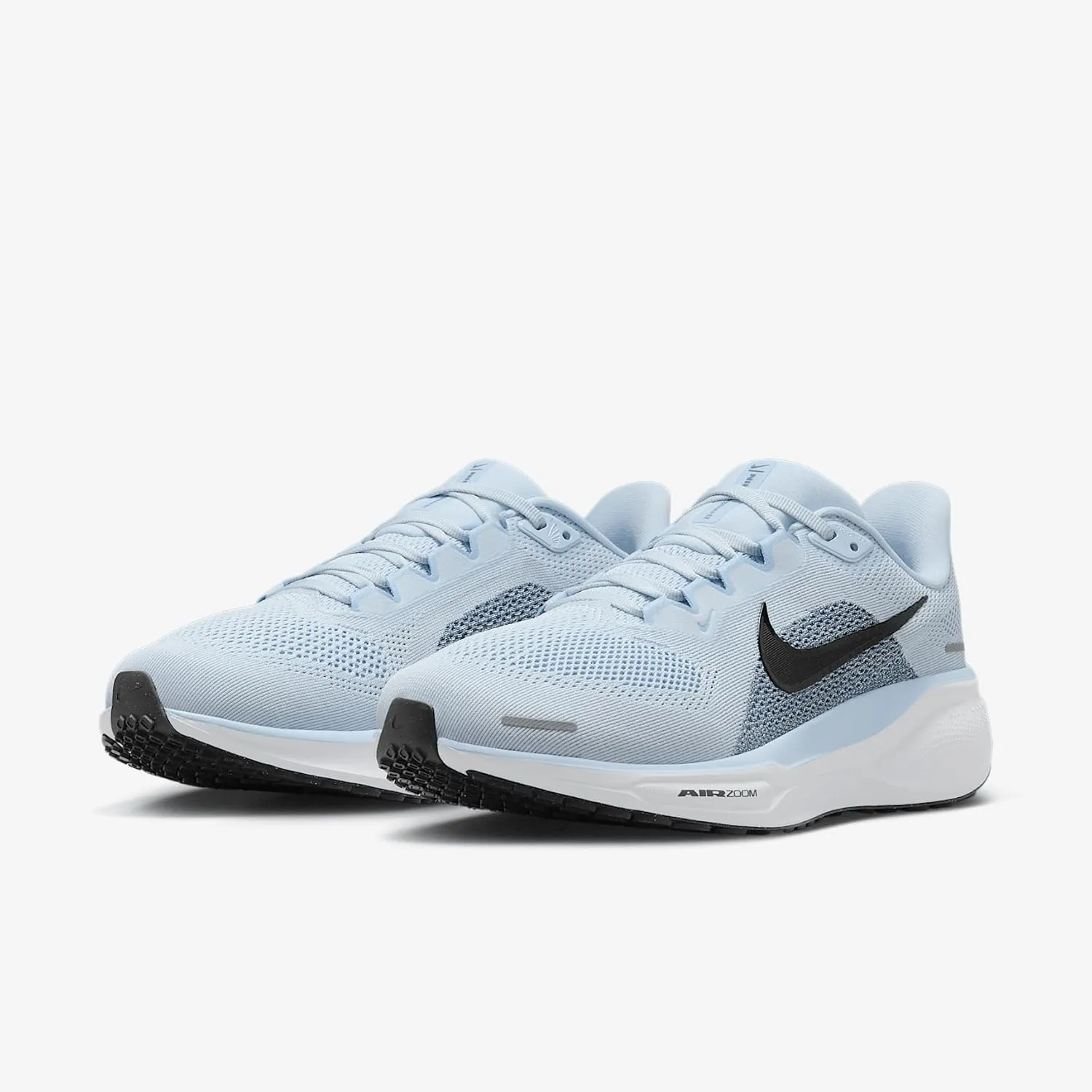 Nike Pegasus 41 Women's Road Running Shoes (Wide) (FQ0965-400, Blue Tint/Psychic Blue/Smokey Blue/Black)