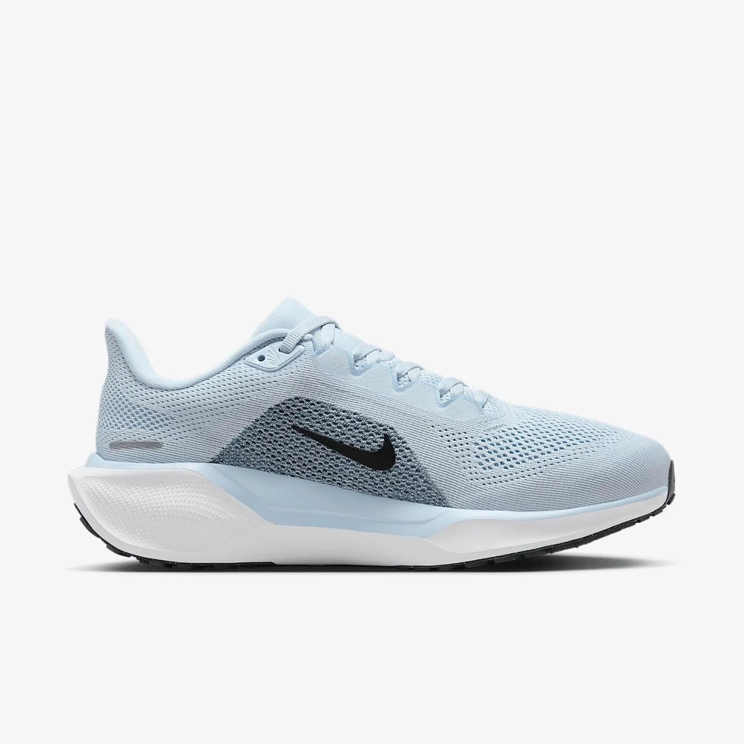 Nike Pegasus 41 Women's Road Running Shoes (Wide) (FQ0965-400, Blue Tint/Psychic Blue/Smokey Blue/Black)