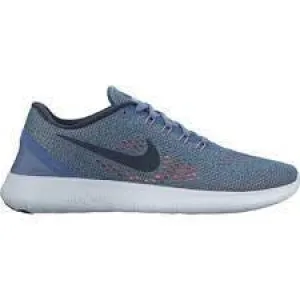 Nike Women Free RN Running Shoe, Ocean Fog/Midnight Navy-Hyper Turq 831509-403 (10)