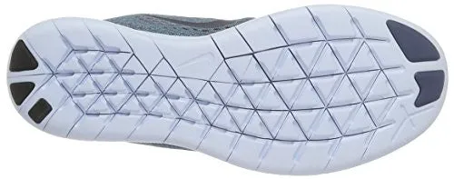 Nike Women Free RN Running Shoe, Ocean Fog/Midnight Navy-Hyper Turq 831509-403 (6)