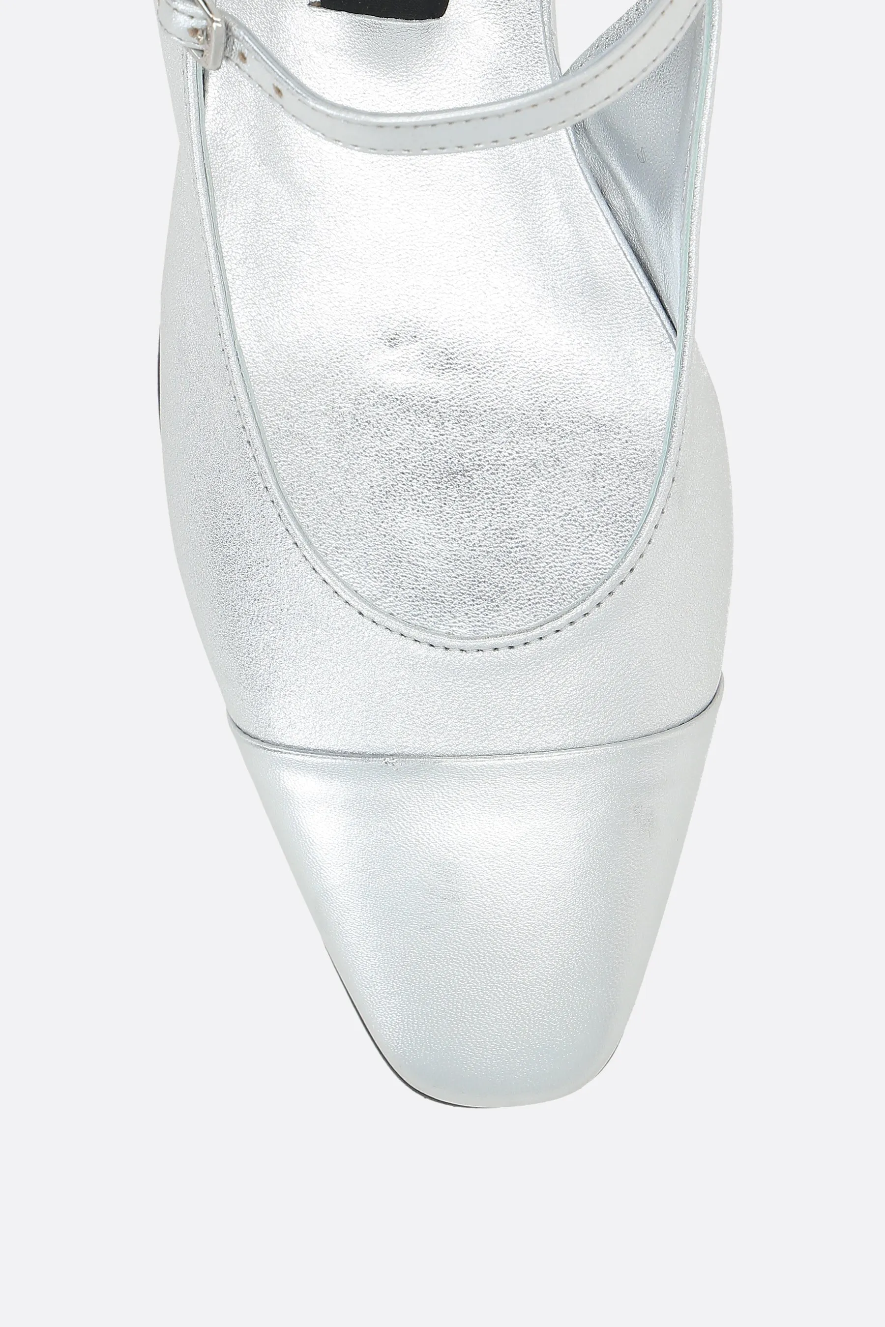 Oceano Laminated Slingback Pumps
