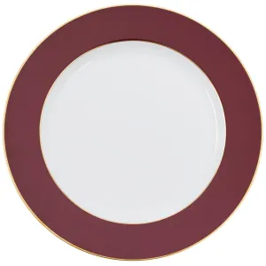 Opaline - Presentation Plate Dark Red