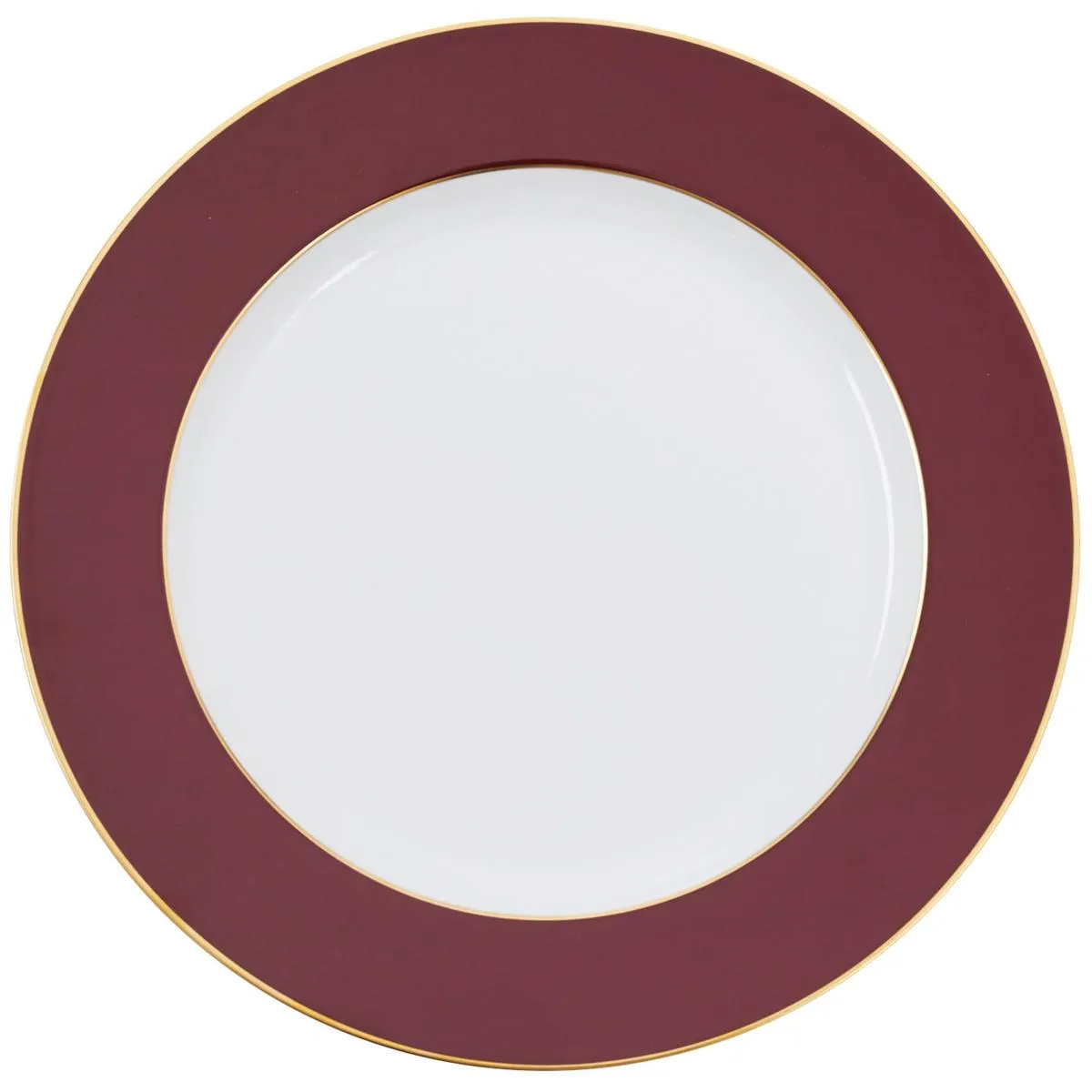 Opaline - Presentation Plate Dark Red