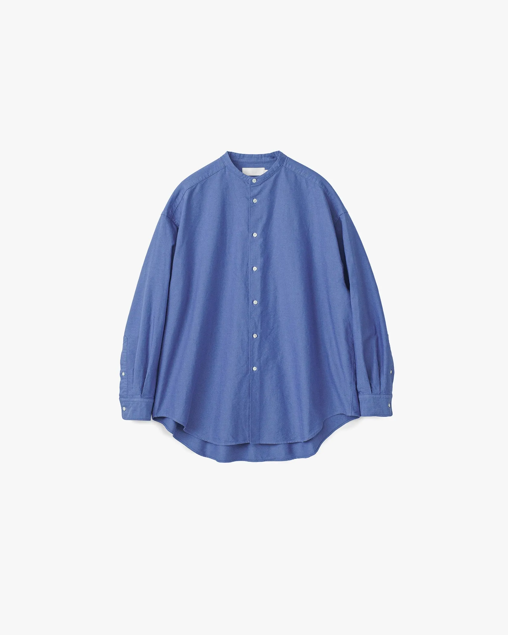 Oxford Oversized Band Collar Shirt