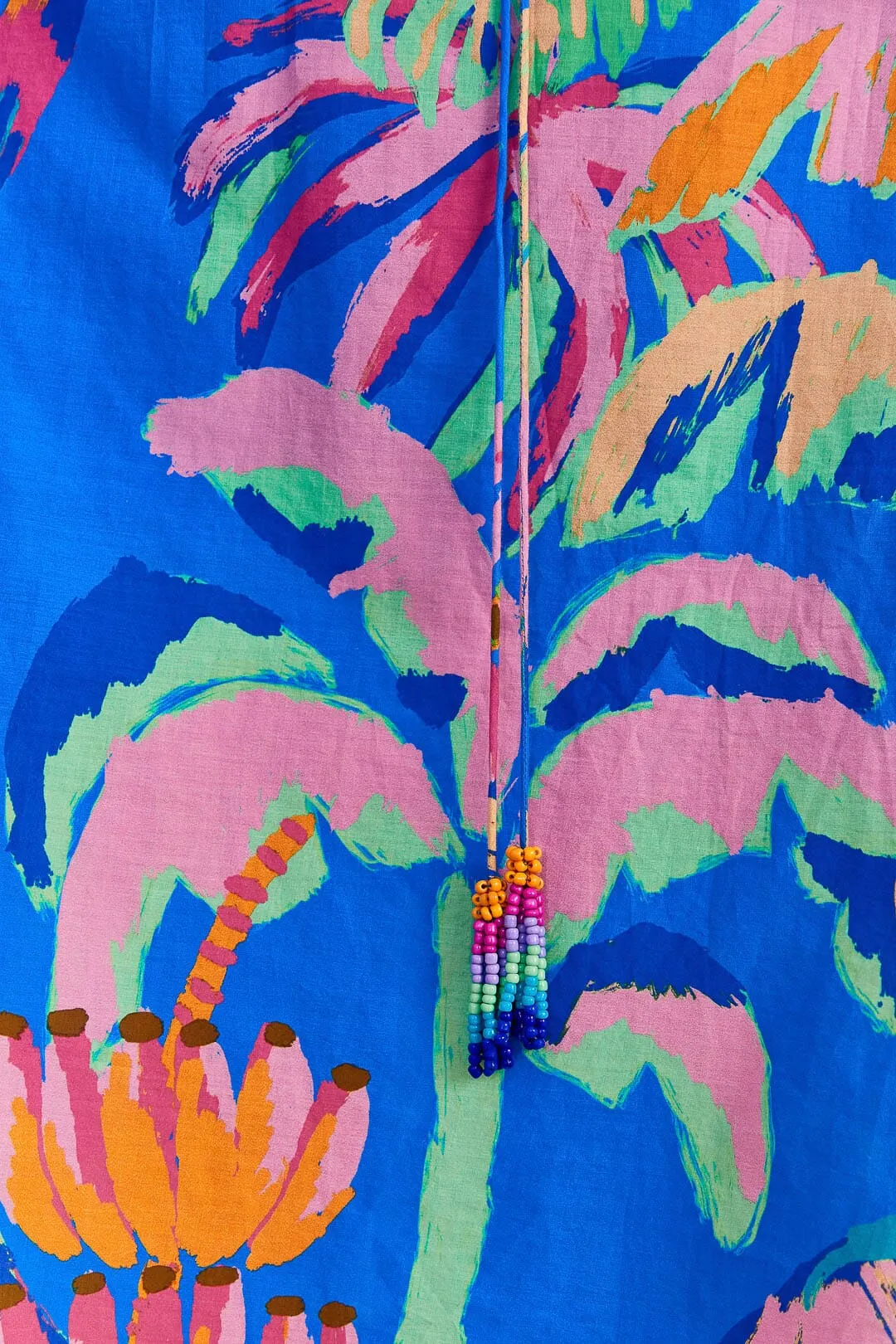 Painted Jungle Midi Dress