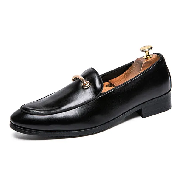 Plus Size Men Formal Wedding Party Loafers Oxford Shoes