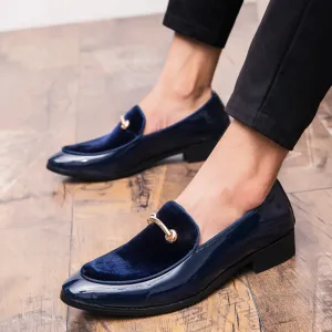 Plus Size Men Formal Wedding Party Loafers Oxford Shoes