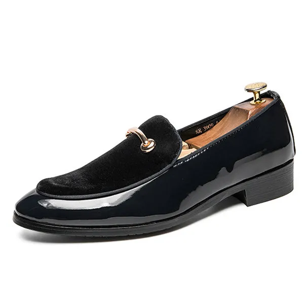 Plus Size Men Formal Wedding Party Loafers Oxford Shoes