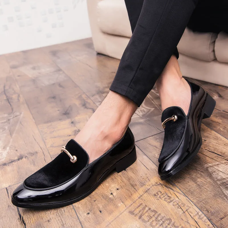 Plus Size Men Formal Wedding Party Loafers Oxford Shoes