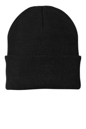 Port & Company Knit Cap - Black