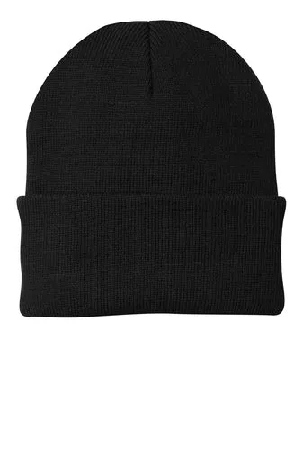 Port & Company Knit Cap - Black