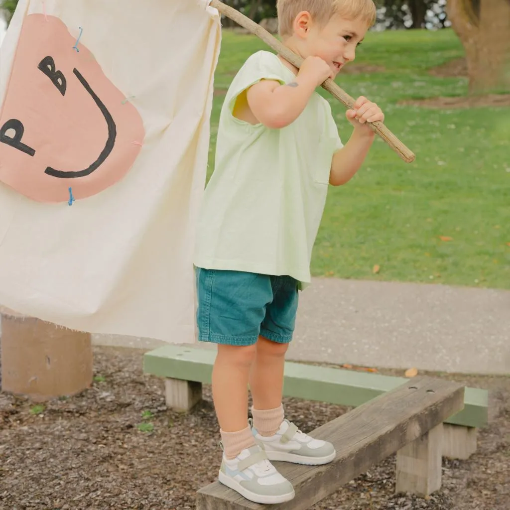 Pretty Brave Child Playground Trainer (Sage Combo)
