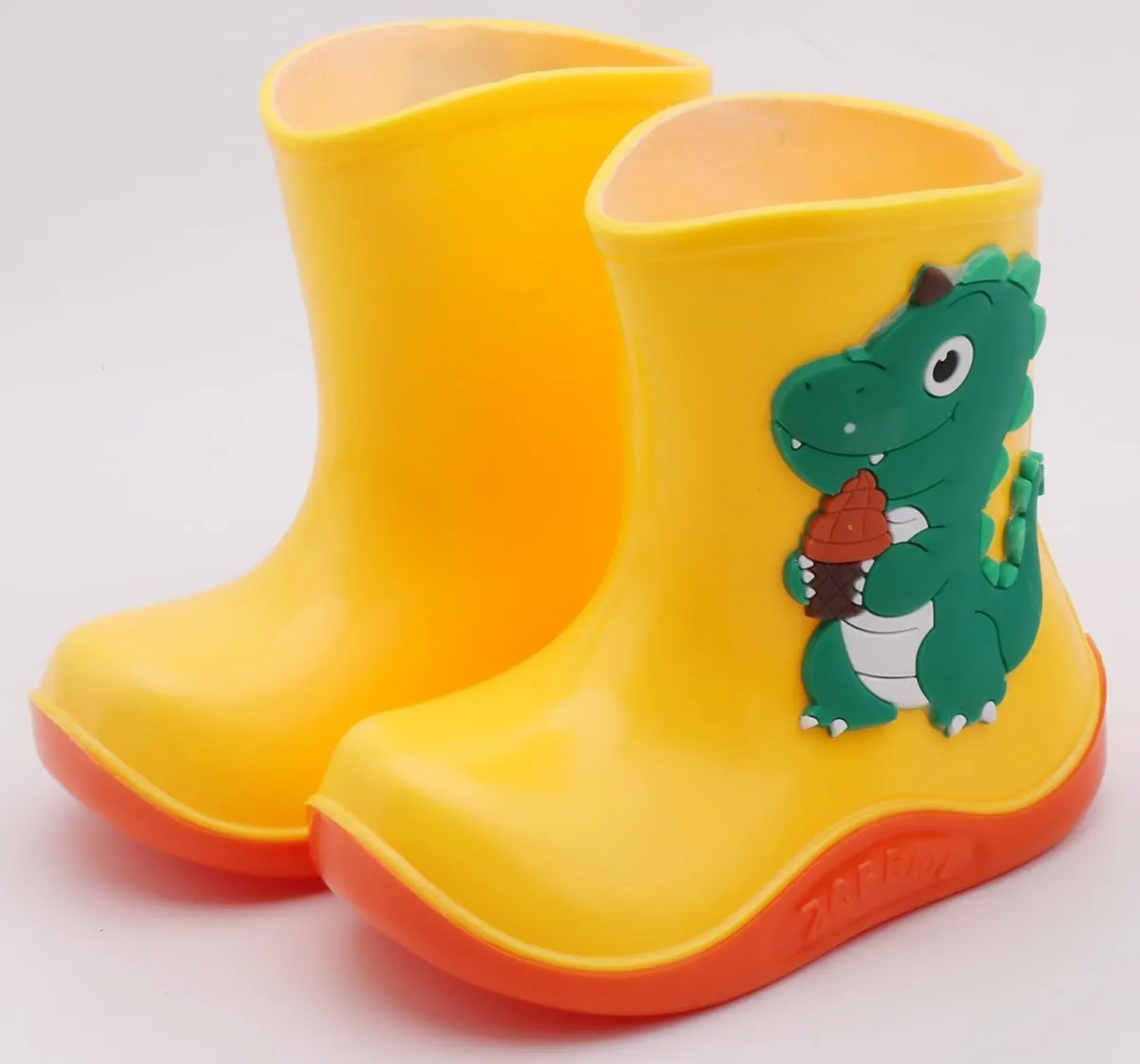 QIETION Kids Rain Boots - Toddler Waterproof Easy-On Boots for Girls and Boys