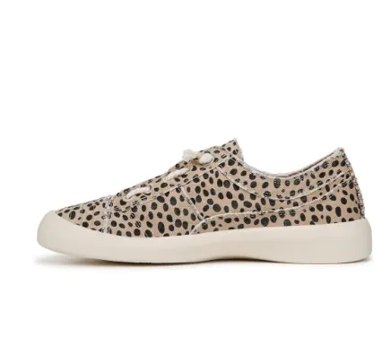 "Beachside" Slip On Canvas Sneaker in Pixie Cheetah by Blowfish Malibu