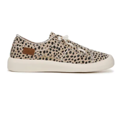 "Beachside" Slip On Canvas Sneaker in Pixie Cheetah by Blowfish Malibu