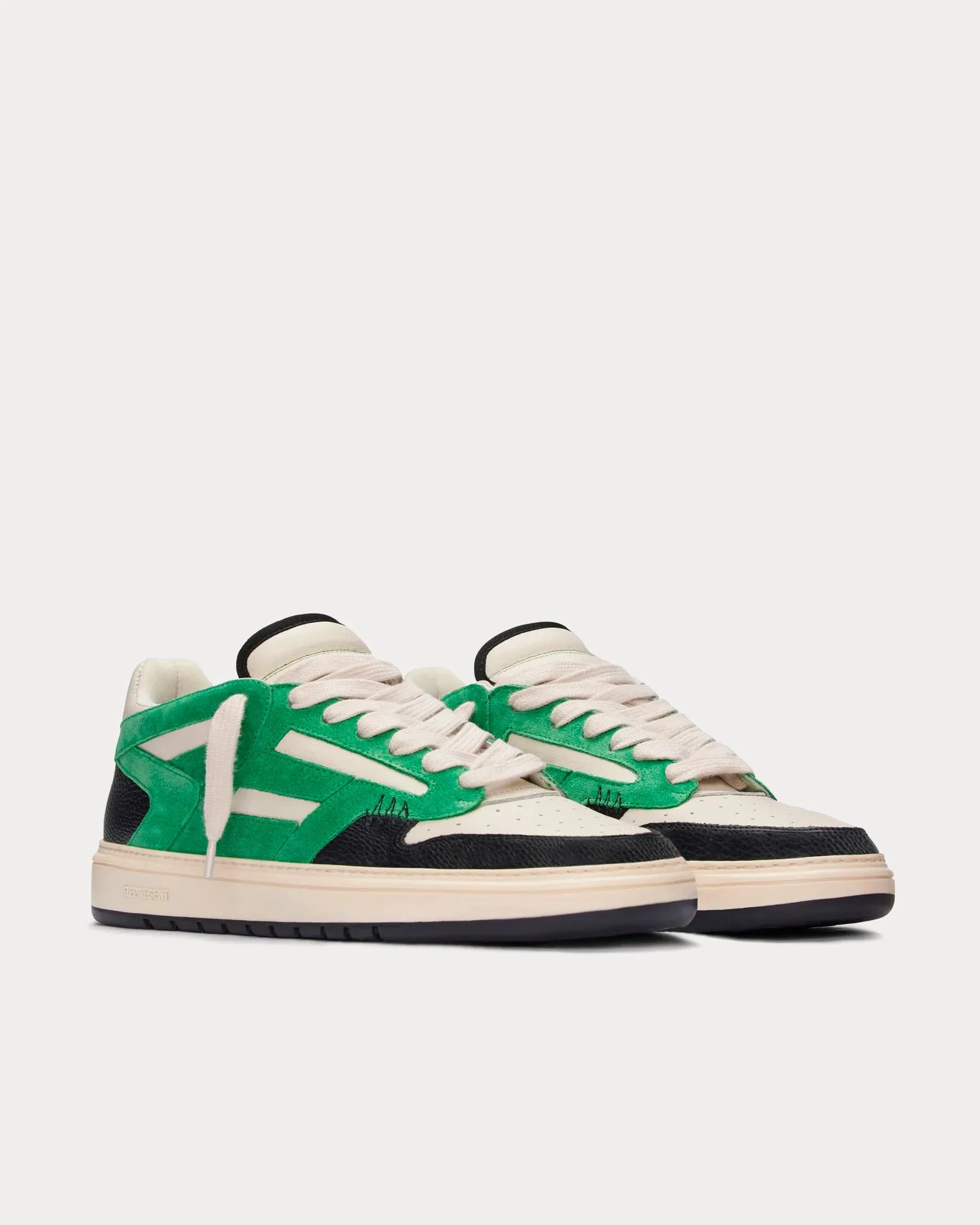 Reptor Low Island Green / Vintage White / Black Low Top Sneakers