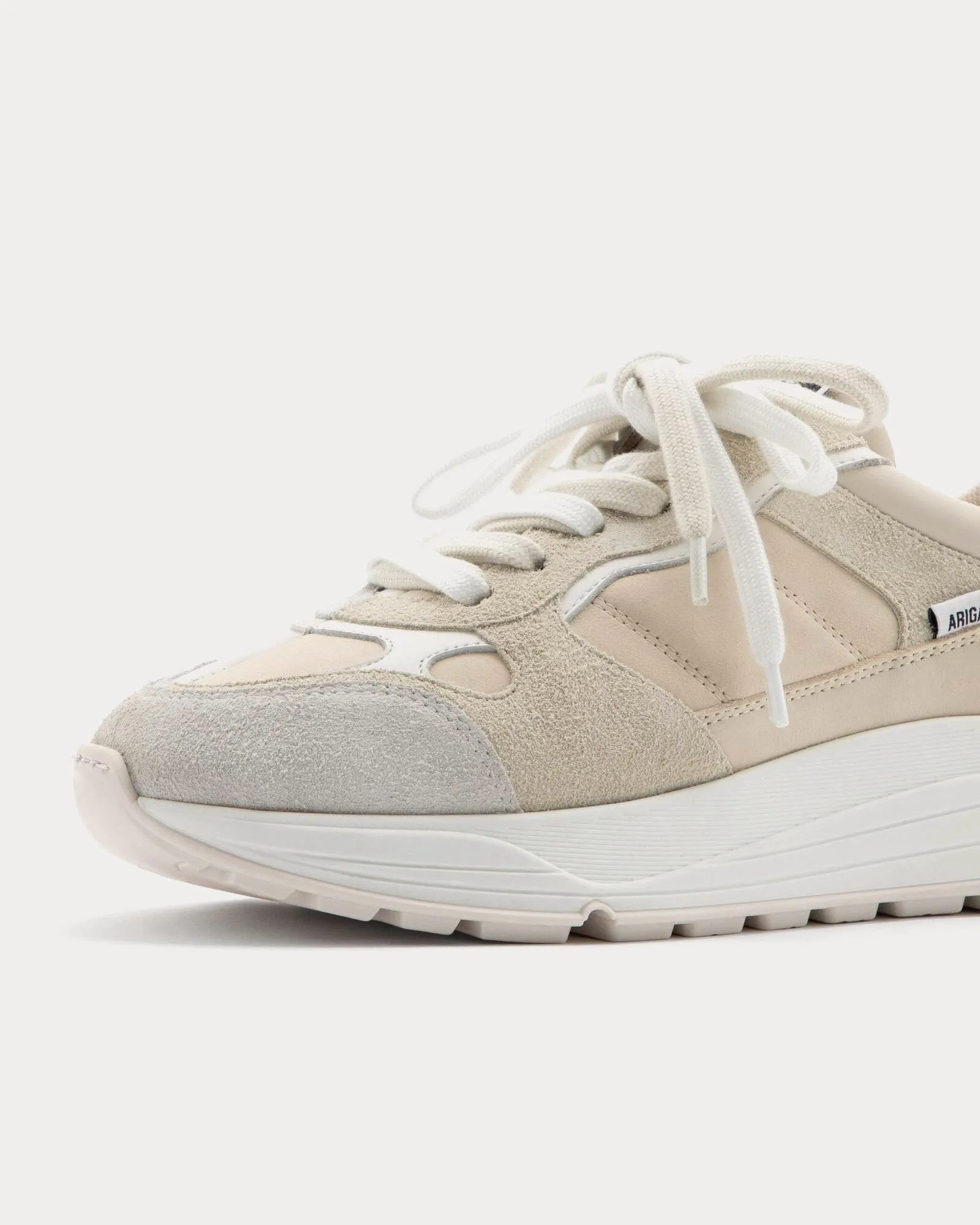 Rush 50/50 Beige / White Low Top Sneakers