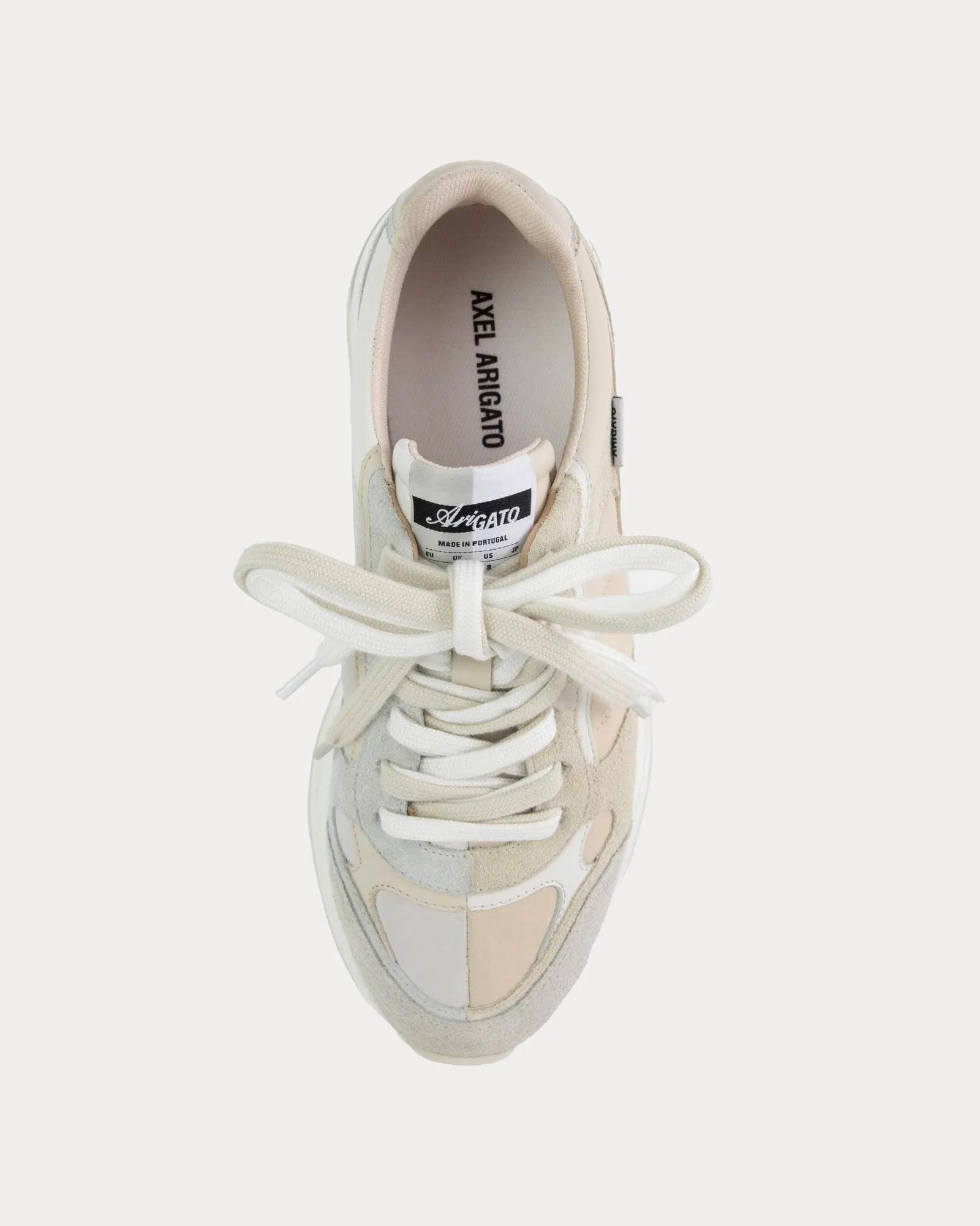 Rush 50/50 Beige / White Low Top Sneakers
