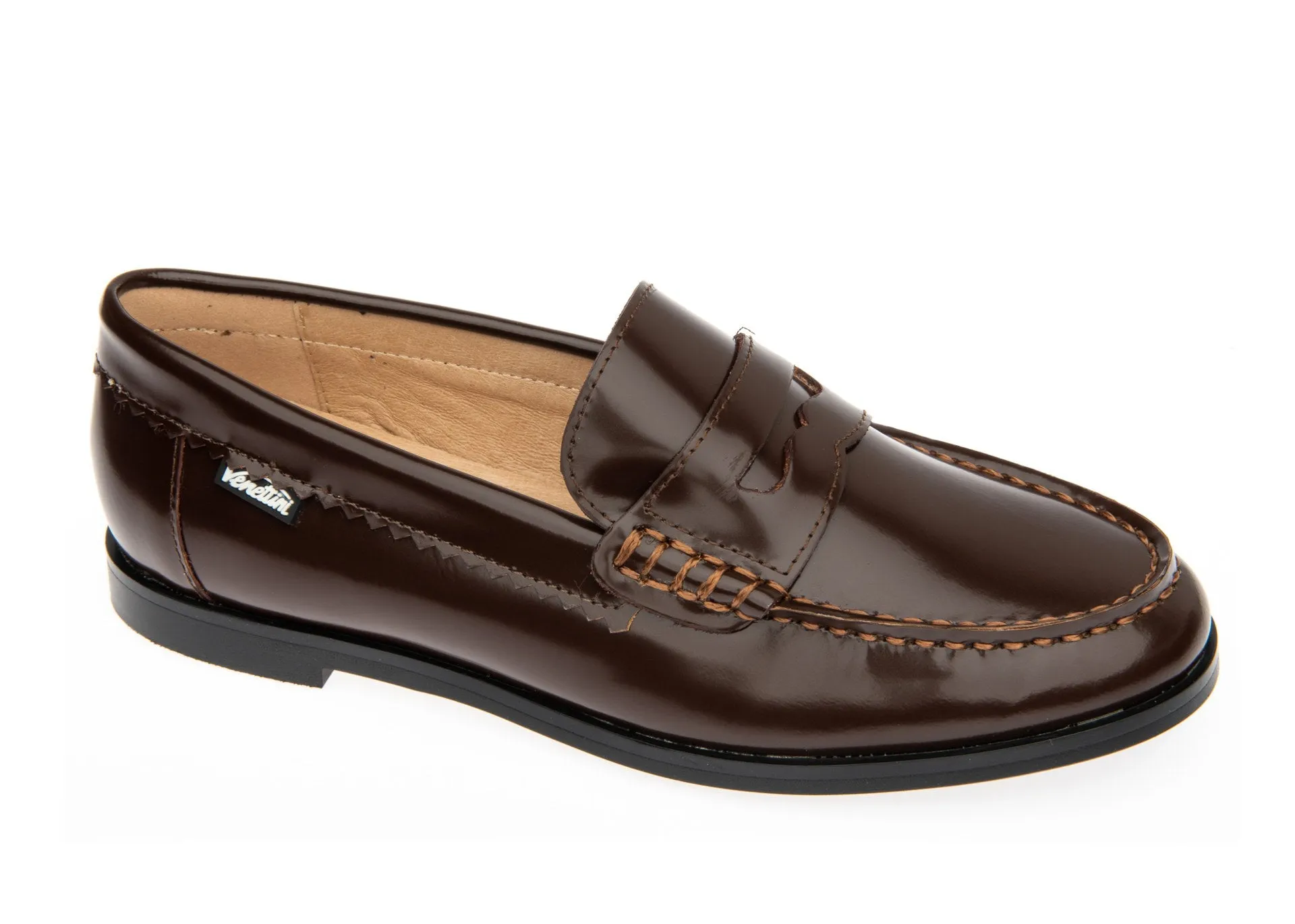 SALE FW22 Venettini London Classic Penny Loafer