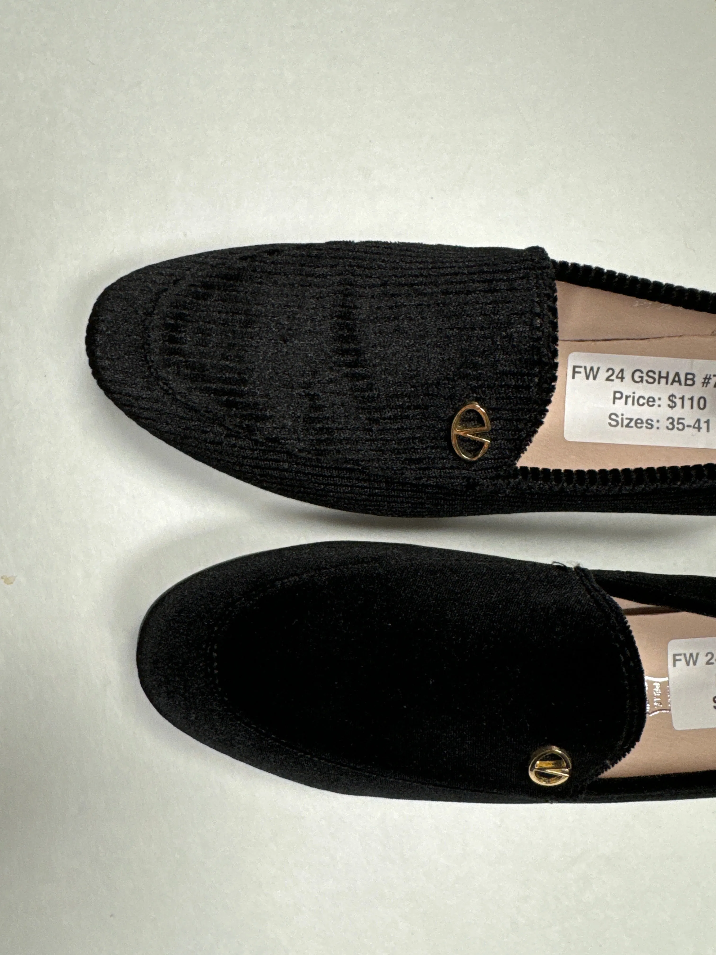 SALE FW24 Venettini Rian7 Velvet Plain V Slip On WJ69982309